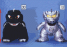 Godzilla and Mecha Godzilla Plush Set